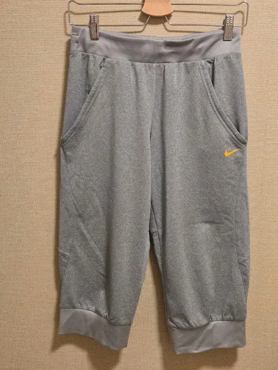 NIKE ジャージ パンツ グレー Sサイズ クロップド丈