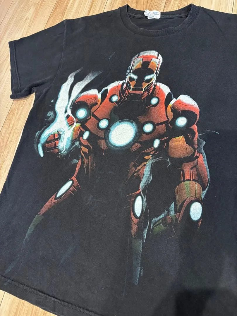 MARVEL マーベル IRON MAN アイアンマン DELTA製 大判