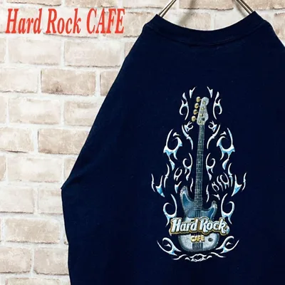 ☆HAITI製☆旧タグ☆ Hard Rock CAFE☆Tシャツ☆希少デザイン☆