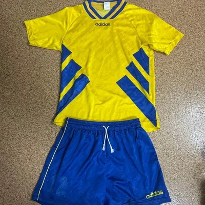 adidas サッカー ユニフォーム 上下セット スウェーデン代表