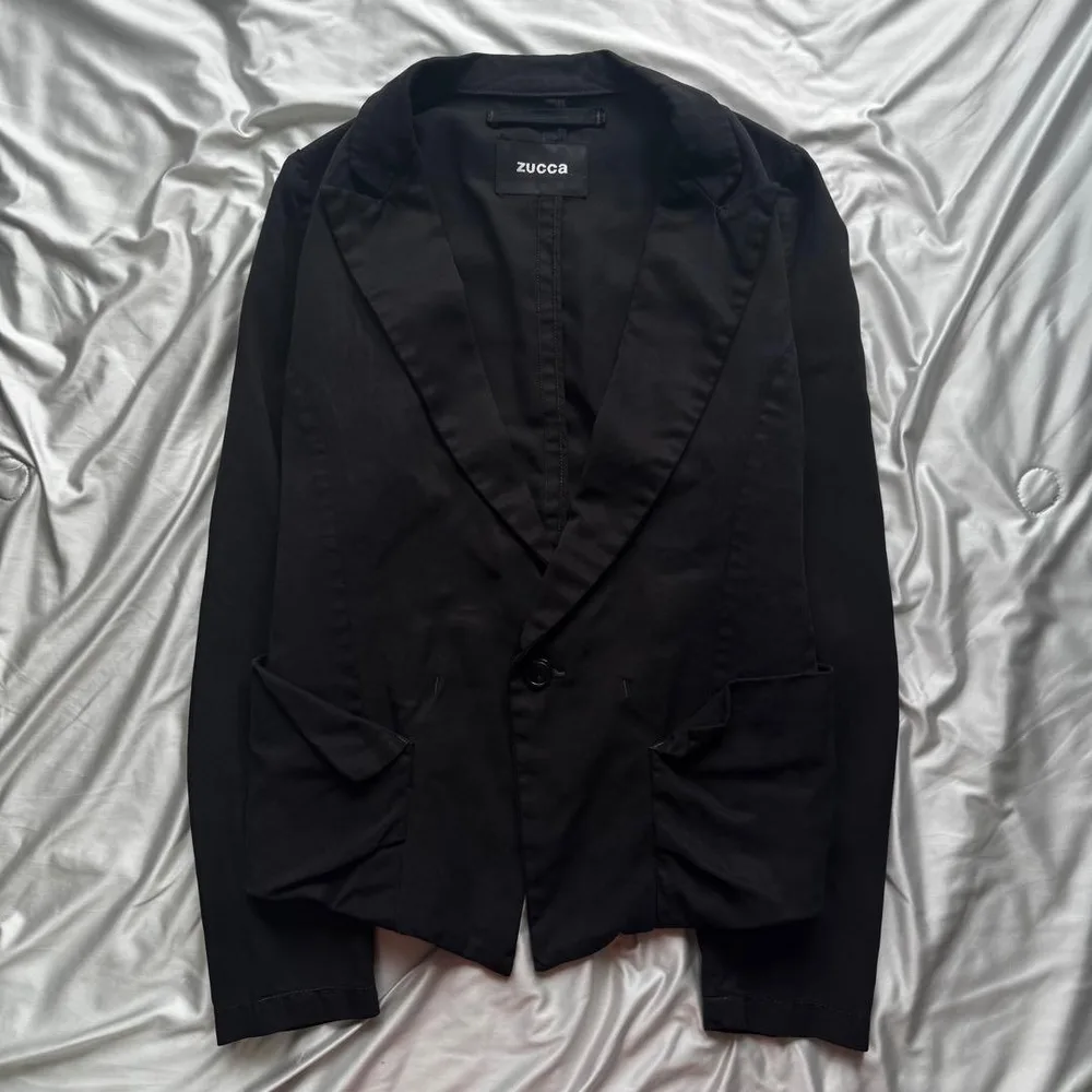 ZUCCA drape tailored jacket archive