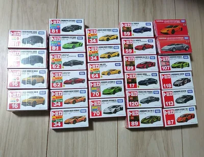 トミカ ランボルギーニ フェラーリ 27台 初回 通常 発売記念仕様 まとめ売り