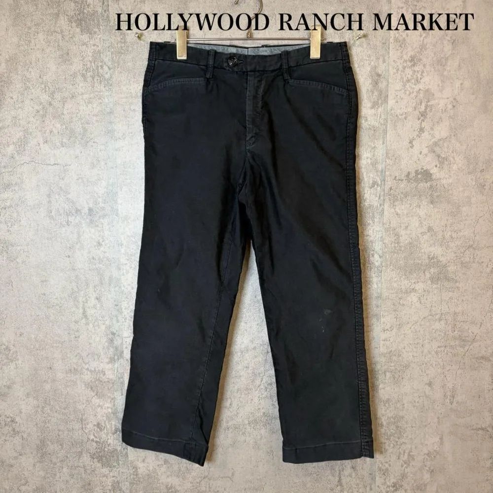 HOLLYWOOD RANCH MARKET コットン チノ 紺 3 N3976