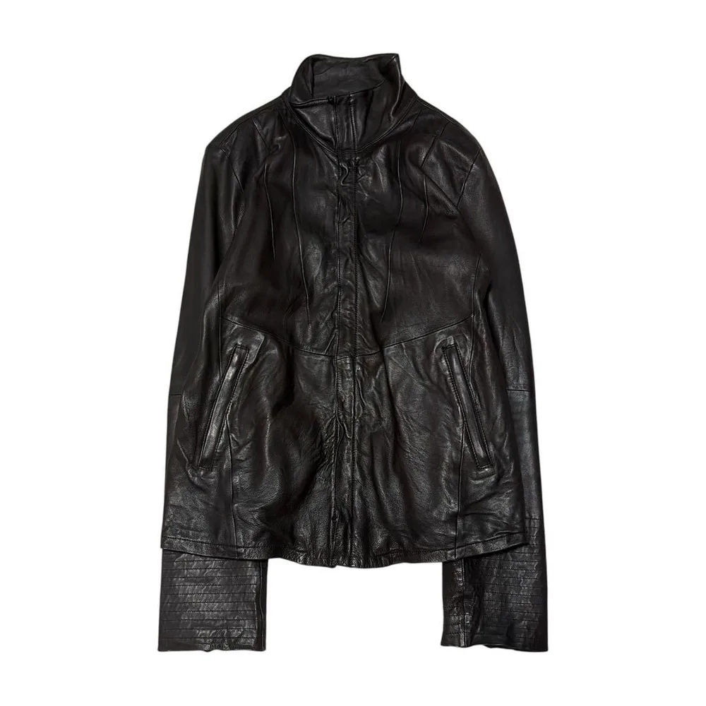 00s archive LHP Highneck leather ekam
