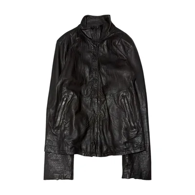 00s archive LHP Highneck leather ekam