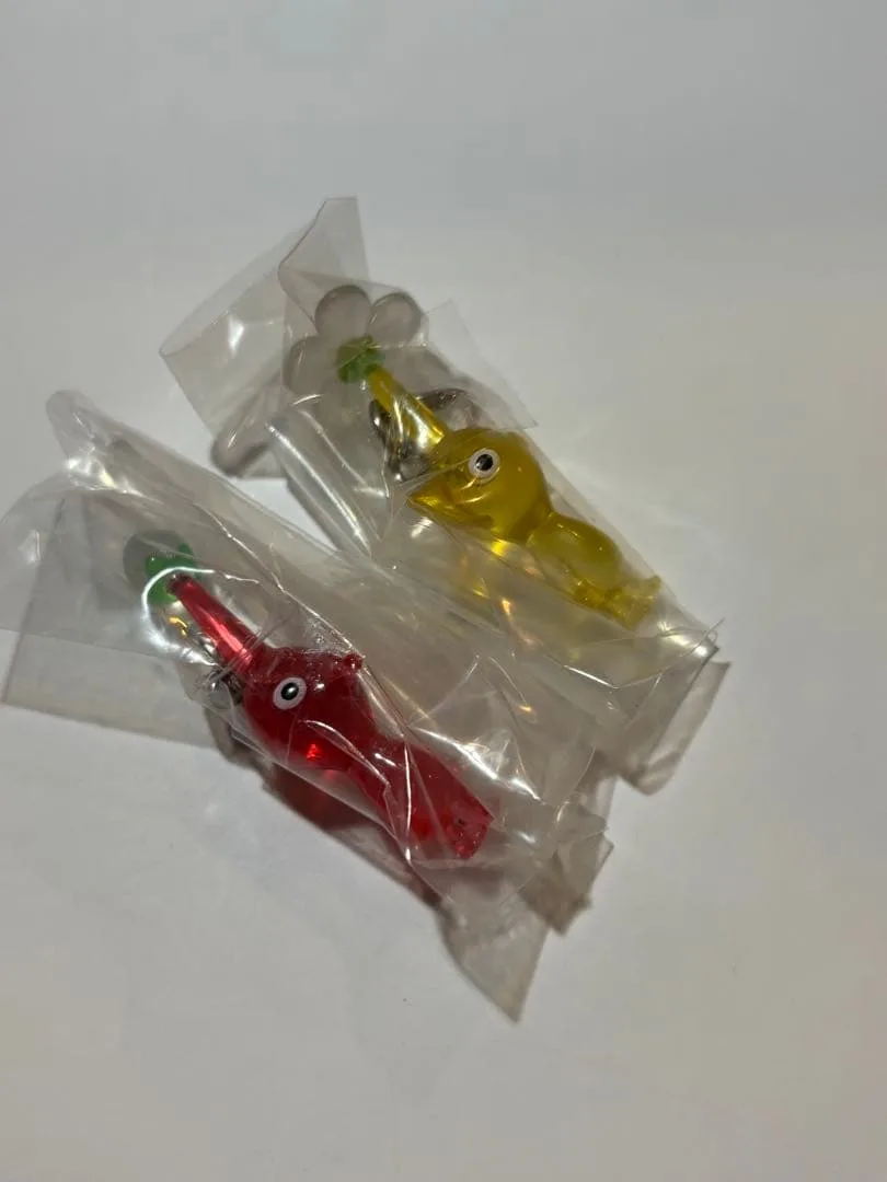 ピクミン めじるしアクセサリー 赤ピク 黄ピク 2個セット