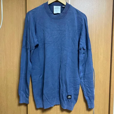 CHEAP MONDAY ニット セーター ブルー S