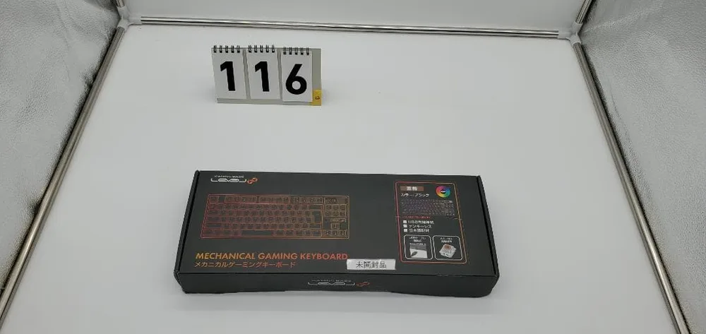 未開封 LEVEL∞ LEV-KB01TKL-JBR-BK 茶軸
