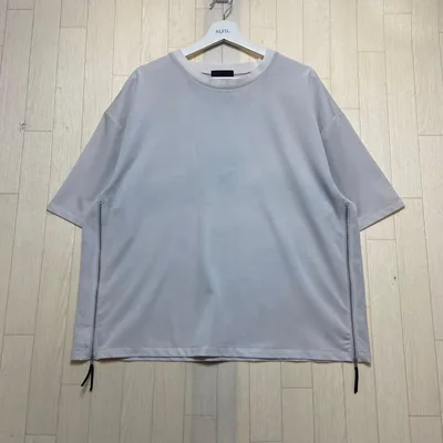เสื้อยืด KUUUPY ดีไซน์ซิปข้างผ้า