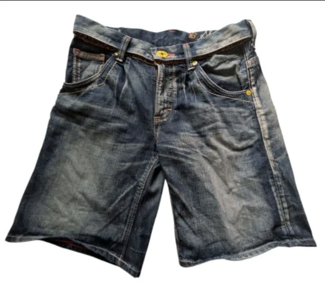 【日本製】EDWIN エドウィン Blue Trip デニムショートパンツ M