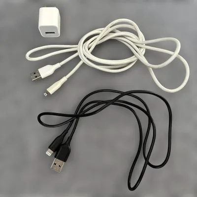 Apple USB電源アダプタ A1385 ケーブル2本付き