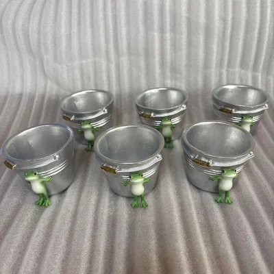 DAIKAI コポー☆カエルとバケツの小物入れ 6個セット