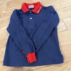 ミキハウス ポロシャツ バイカラー 110