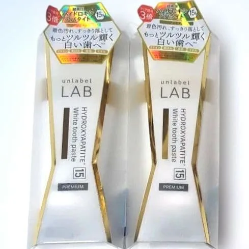 unlabel LAB 歯磨き粉 プレミアム 2本セット