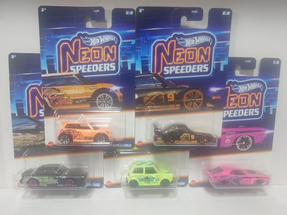 ホットウィール ネオンスピーダーズ 5台セット