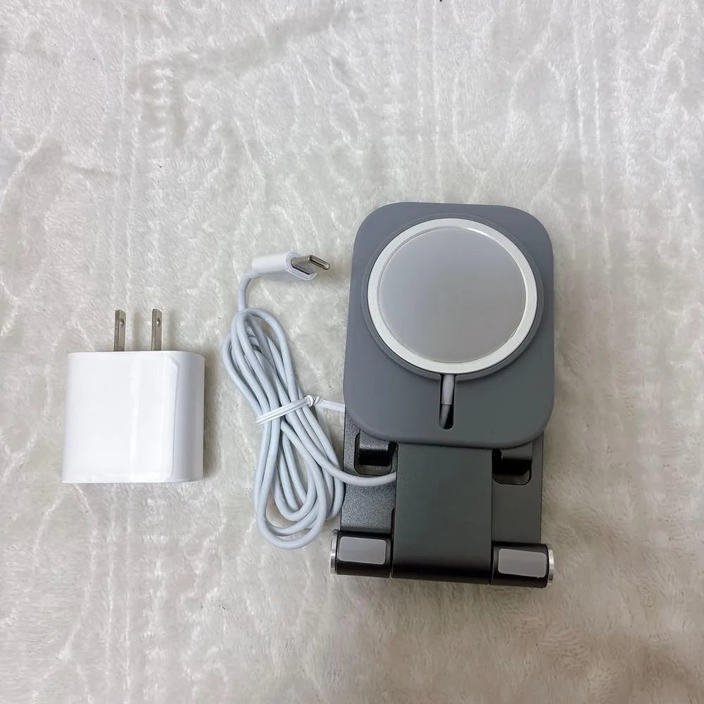 【ジャンク品】ワイヤレス充電器 マグネットMagSafe 充電器
