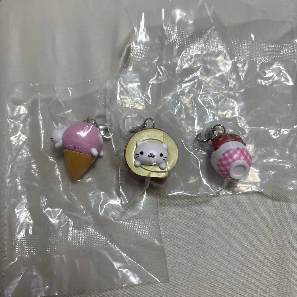 にゃんにゃんにゃんこ めじるしアクセサリー 3点セット