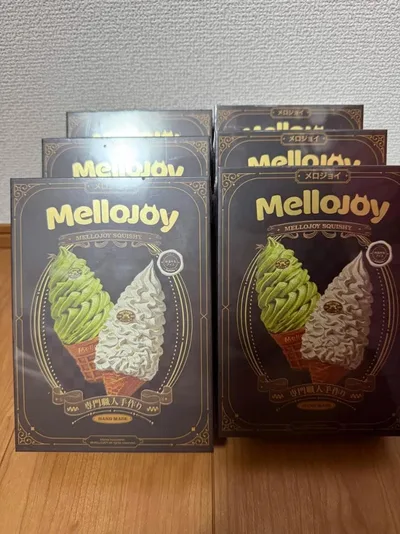 新品 メロジョイ 特濃牛乳アイス ムースクリーム 通常サイズ 6点セット