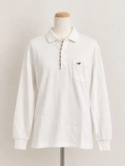 DAKS♡長袖ポロシャツ 古着