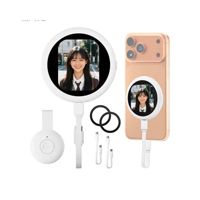 新品 iPhone 自撮りモニター 自撮り 背面モニター