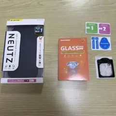 iPhone14Pro用 ケース カメラレンズ保護カバー 2点セット