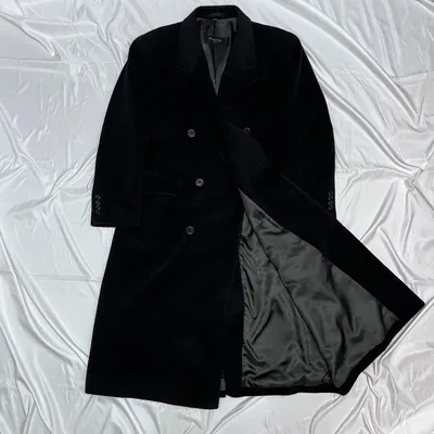 vintage wool double chester coat