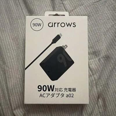 arrows 90W対応充電器 ACアダプタ a02