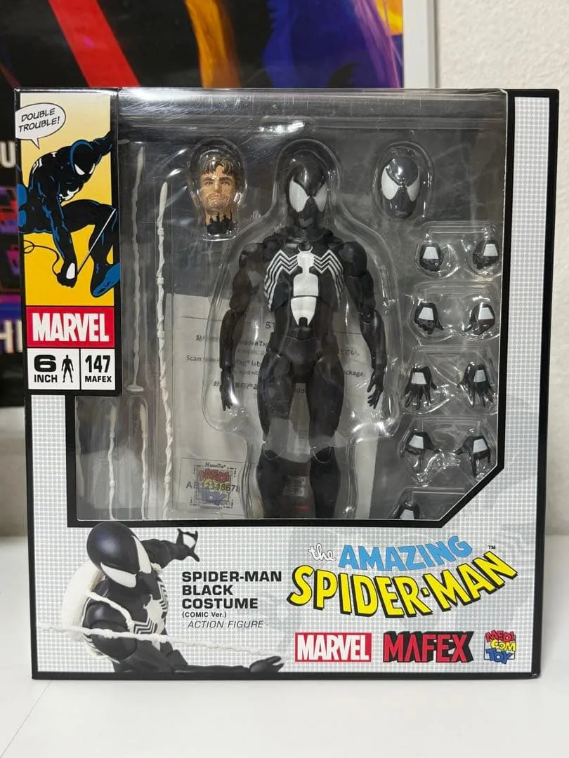 MAFEX SPIDER-MAN BLACK COSTUME フィギュア