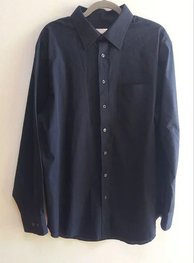 MERONA 長袖シャツ ブラック XL