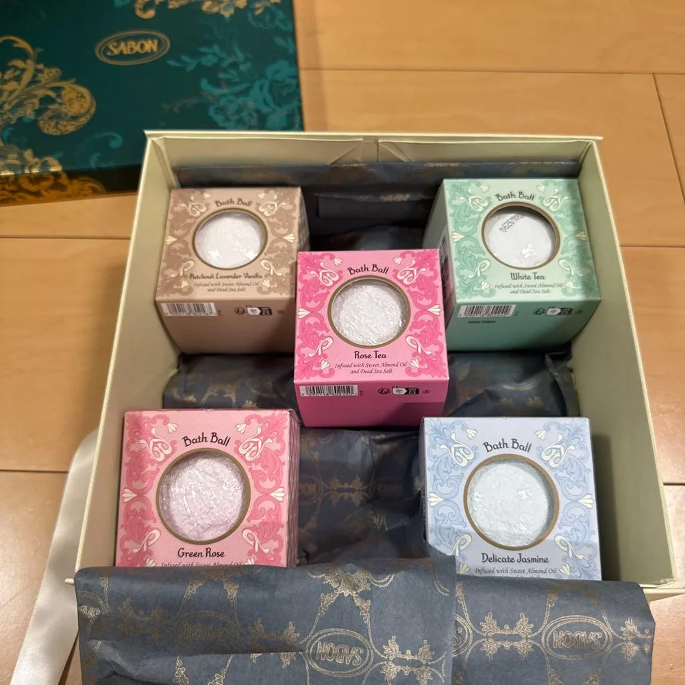 SABON 入浴剤ギフトセット 5個入り