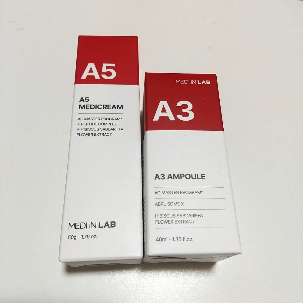 メディインラボ A3アンプル &A5 クリーム セット