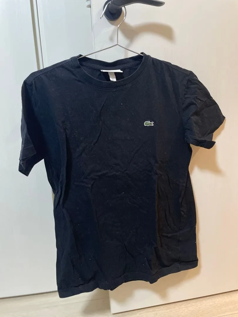 クルーネック Tシャツ ブラック M