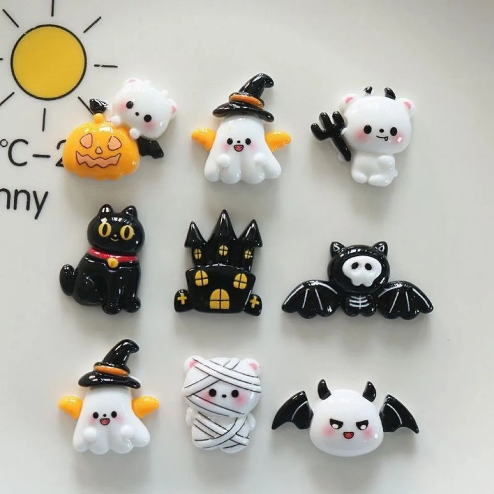 ハロウィン デコレーションパーツ 8種 ランダム 約30個