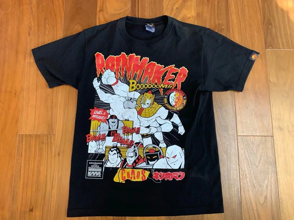 キン肉マン 新日本プロレス Tシャツ オカダカズチカ