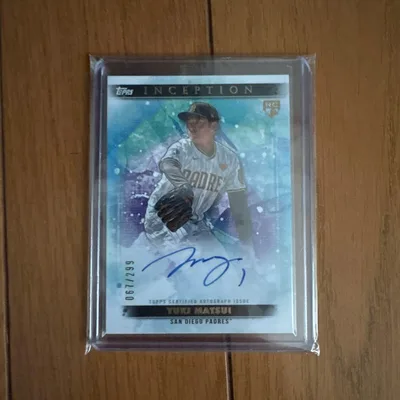 2024 Topps Incpetion 松井裕樹 直筆サイン