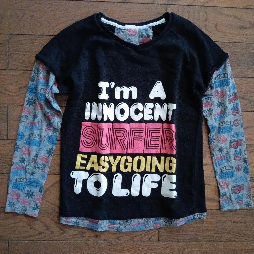 BLUE MOON BLUE ブルームーンブルー ロンT 長袖Tシャツ