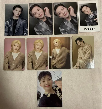 SEVENTEEN WOOZI トレカ9枚セット
