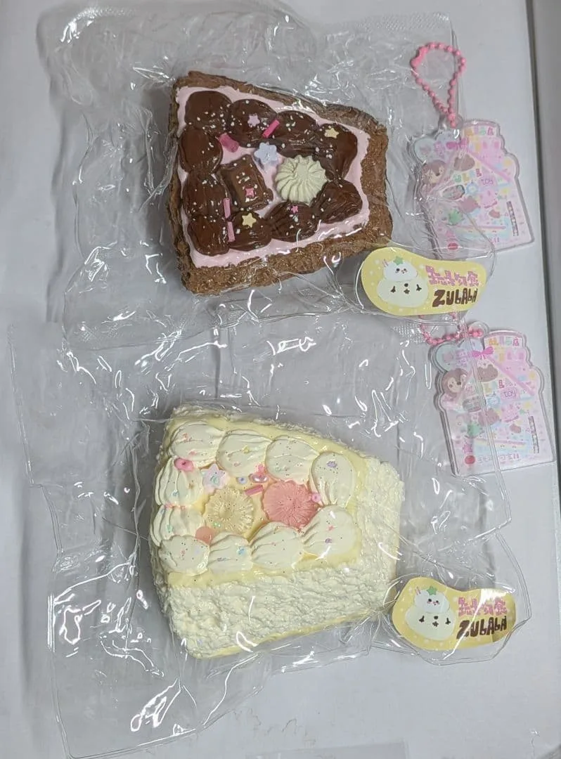 ZULALA スクイーズ クリームケーキセット