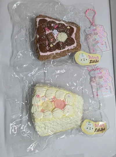 ZULALA スクイーズ クリームケーキセット