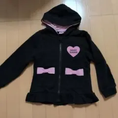 DOLLY RIBBON パーカー ブラック 130cm