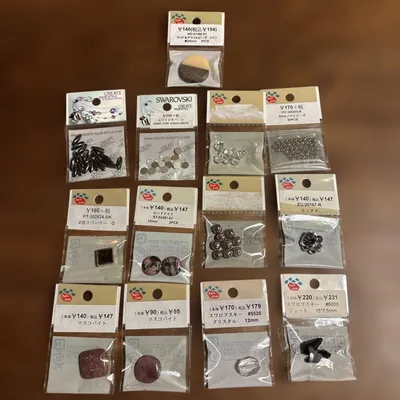 Parts Club 天然石 スワロフスキー ビーズ 素材 まとめ売り
