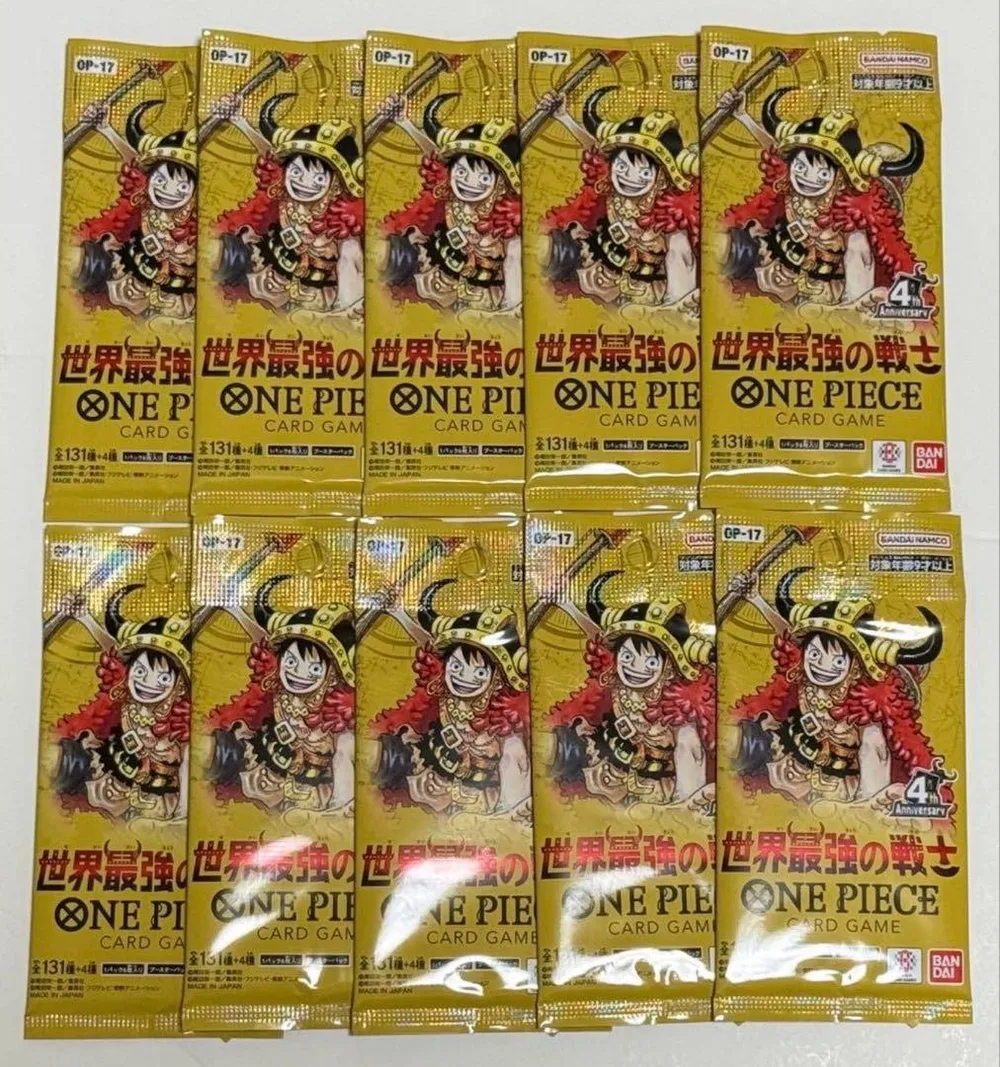 世界最強の戦士 10パック 新品 未開封品 ワンピースカードゲーム