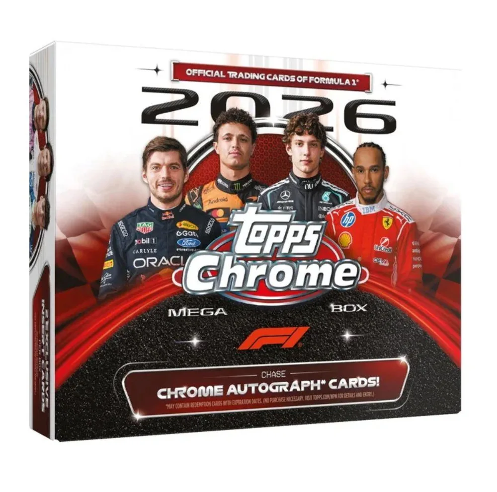 未開封2026 Topps Chrome Formula 1 Mega Box