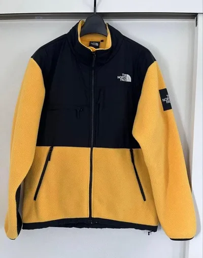 美品!ノースフェイス デナリ イエロー