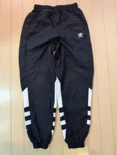 adidas ジャージ パンツ ブラック ホワイト