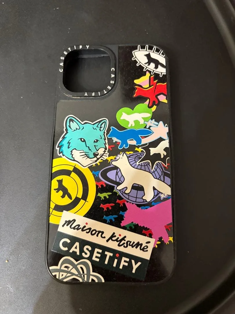 CASETIFY メゾンキツネ iPhone15 ケース コラボ