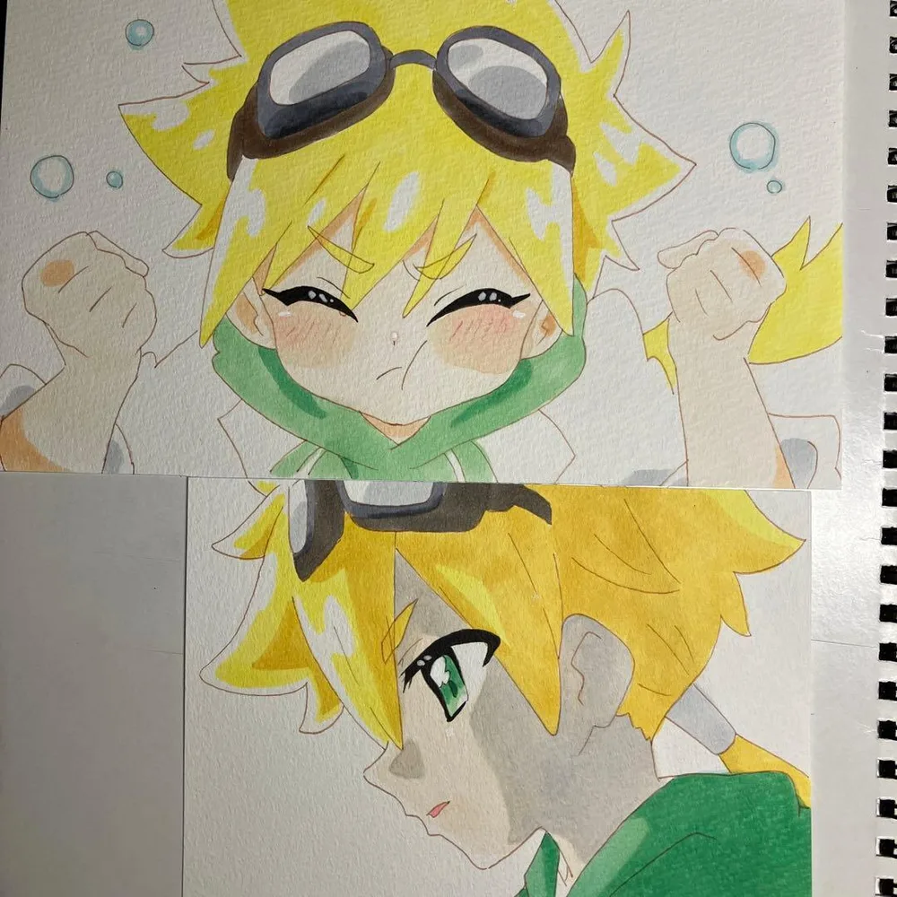手描き イラスト ファンアート ジェット先輩 名探偵プリキュア 3枚セット