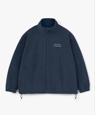 ENNOY PROFESSIONAL FLEECE JACKET ネイビー