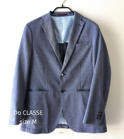 Do CLASSE テーラードジャケット ブルー系 サイズM