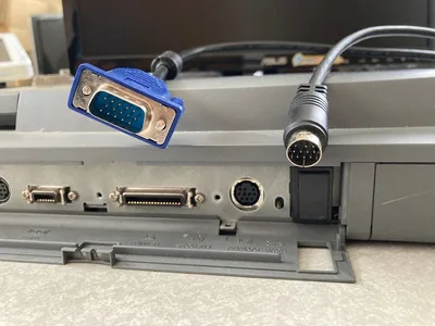 PC9821ノート用外部モニター出力RGBアナログディスプレイケーブル ビネガー